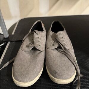 Steve Madden Men's Gray Canvas Sneakers